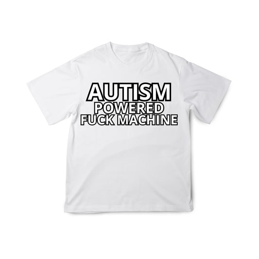 KOSZULKA AUTISM POWERED FUCK MACHINE